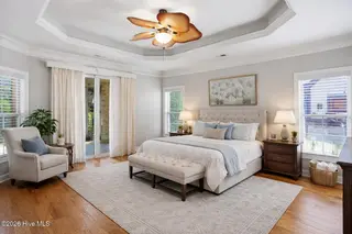 5307 Leisure Circle, Wilmington, NC 28409 – photo 18: Serene master bedroom with cozy nook