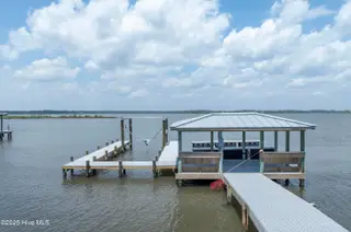 601 New River Inlet Road, North Topsail Beach, NC 28460 – photo 12: 601 New River Inlet Road - Aerial - Edit
