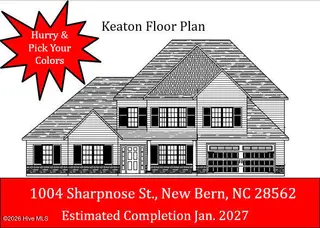 1004 Sharpnose Street, New Bern, NC 28562 – photo 1: MLS Photo 8-8-26