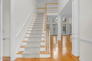 1119 Falling River Walk, Rocky Mount, NC 27804 — 4-bedroom home in River Falls, Rocky Mount, NC, photo 11 of 51: Grand Staircase & Catwalk