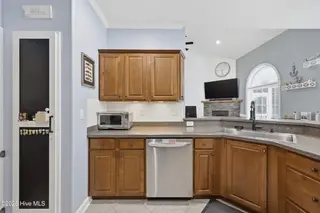 105 Pecan Court, Elizabeth City, NC 27909 – photo 12: Kitchen & Built-in Spice Rack