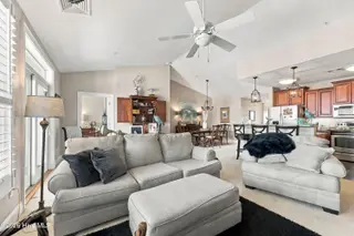 150 Lands End Court A42, Morehead City, NC 28557 — 3-bedroom condo in The Shores at Spooners Creek, Morehead City, NC, photo 11 of 50: Open Living Area