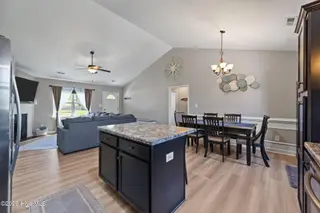 221 Breakwater Drive, Sneads Ferry, NC 28460 – photo 13: Kitchen + Dining + Living