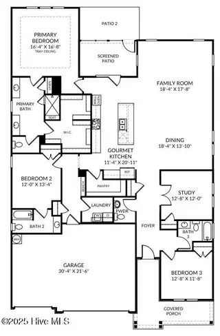 282 Sand Dollar Lane, Southport, NC 28461 – photo 3: Thorpe 38 Floorplan MLS
