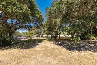 106 Ocean Bluff Drive, Indian Beach, NC 28512 — lot in Ocean Bluff, Indian Beach, NC, photo 10 of 15: Vacant Lot in a Wooded Area