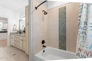 1404 W Yacht Drive, Oak Island, NC 28465 – photo 18: Full bath shower