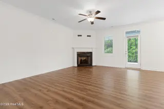 140 Freedom Park Road, Beaufort, NC 28516 – photo 8: Open Living Space w/ Fireplace