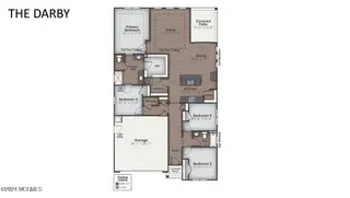 4329 Coralbead Lane Lot 97, Leland, NC 28451 — 5-bedroom home in Grayson Park, Leland, NC, photo 3 of 45: Darby First Floor