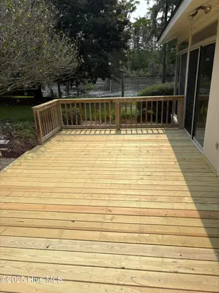 1608 Brices Creek Road, New Bern, NC 28562 – photo 23: New back deck