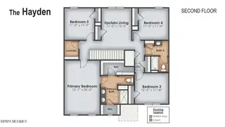 1507 W White Egret Lane NE Lot 753, Bolivia, NC 28422 – photo 3: Hayden Floorplan 2nd Floor
