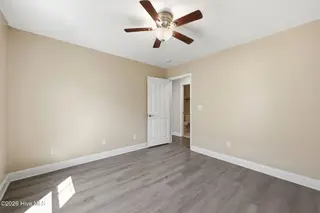 106 Heckathorne Drive, New Bern, NC 28560 — 3-bedroom home in West Crossroads, New Bern, NC, photo 19 of 33: Guest Room 1