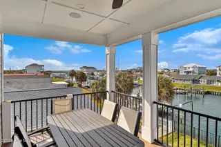 524 N Kinston Avenue, Atlantic Beach, NC 28512 – photo 21: Deck Views over Canal