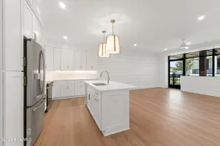 805 Mulberry Street Unit 113, Beaufort, NC 28516 – photo 12: Kitchen Open to Living Area