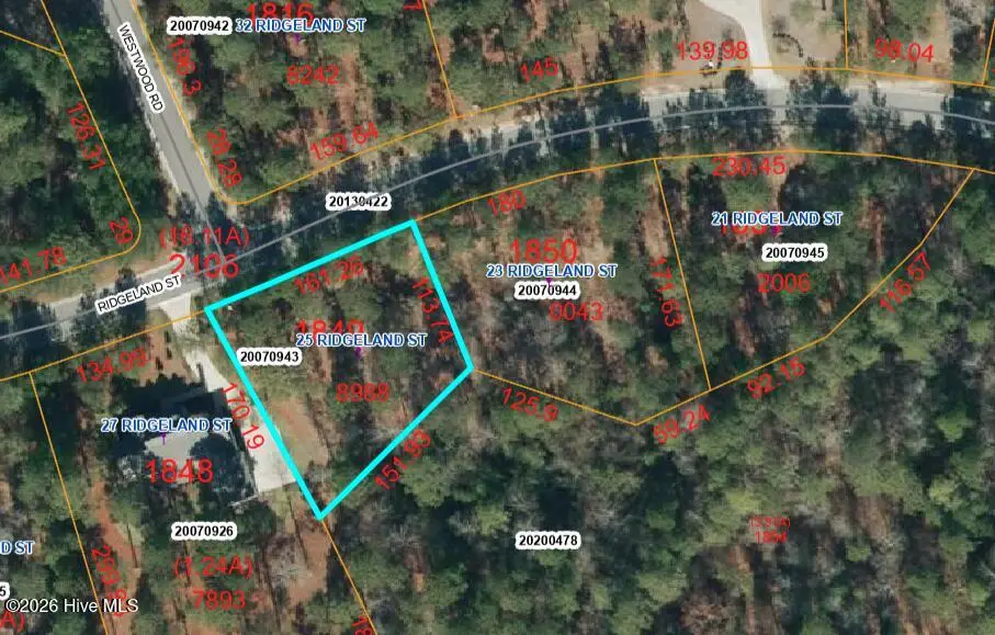 25 1849 Ridgeland Street, Pinehurst, NC 28374 — lot in Forest Creek, Pinehurst, NC, photo 1 of 6: 25 Rid