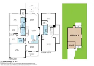 827 Fairway Road, Ayden, NC 28513 – photo 2: Floor Plan & Site Map
