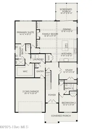 221 Shoreview Drive, New Bern, NC 28562 – photo 24: Concord Floor Plan