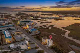 321 N New River Drive, Surf City, NC 28445 – photo 4: 321NNewRiver_Aerial_01_Dusk_01