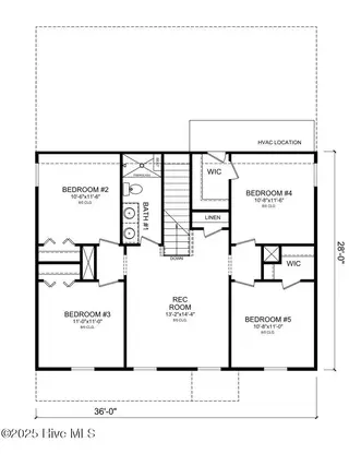 950 Plymouth Road, Boiling Spring Lakes, NC 28461 – photo 5: Vineyard Floorplan 2nd Floor