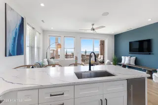 3503 Ocean Drive E, Emerald Isle, NC 28594 – photo 16: Secondary Kitchen open to Living Area