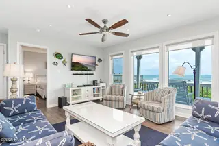 7901 Ocean Drive, Emerald Isle, NC 28594 – photo 8: Living room 4