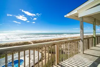 1819 Salter Path Road, Indian Beach, NC 28512 – photo 15: Open & covered porch overlooks beach