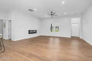 1173 Nick Coley Road, Whitakers, NC 27891 – photo 6: Living Room with Electric Heat