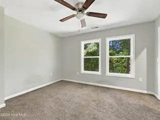 508 Redwood Place 2, Jacksonville, NC 28540 — 3-bedroom condo in Shamrock Village, Jacksonville, NC, photo 18 of 35: 3rd floor rear Bedroom