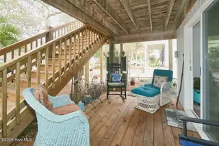 212 NE 48th Street, Oak Island, NC 28465 – photo 5: Downstairs patio