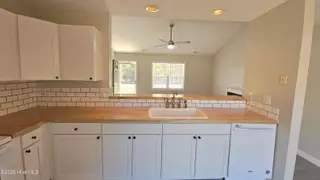 183 Parnell Road, Hubert, NC 28539 – photo 11: View of Living Space from Kitchen