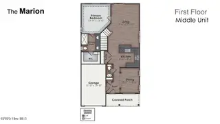 4254 Allsbrook Lane Unit 1013, Leland, NC 28451 – photo 3: Marion_First Floor_Middle Unit
