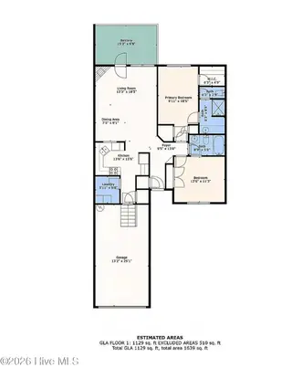 320 Hiscott Lane 320, Pinehurst, NC 28374 – photo 5: 320 Hiscott Ln, Floorplan