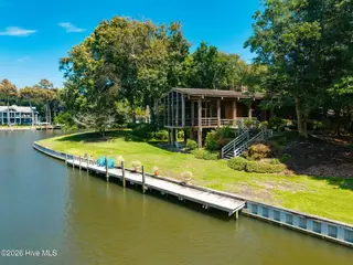 159 Loblolly Drive, Pine Knoll Shores, NC 28512 – photo 7: Canal frontage