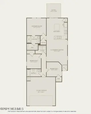 258 Ocean Pointe Boulevard SE 43, Bolivia, NC 28422 – photo 2: GOLDCREST- Fl. Plan Single Fl.