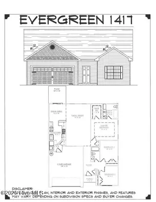 101 Talton Estates Drive, Pikeville, NC 27863 – photo 3: Evergreen Plan - Talton