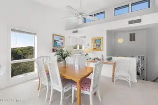 545 Salter Path Road B1 Ocean Grove, Pine Knoll Shores, NC 28512 – photo 13: Dining area and kitchen