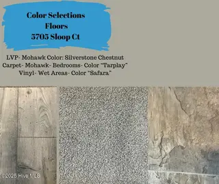 5705 Sloop Court, New Bern, NC 28560 – photo 6: Color Selections- Kitchen 1118 Coral Ree