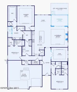 6036 Greater Burdock Court, Leland, NC 28479 – photo 2: Renown Floorplan