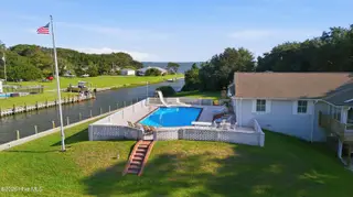 104 Sea Trace Lane, Newport, NC 28570 – photo 7: Pool Fenced & Access from Back