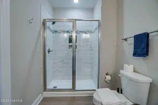 201 W Landing Drive South, Emerald Isle, NC 28594 – photo 17: Bathroom 2 shower
