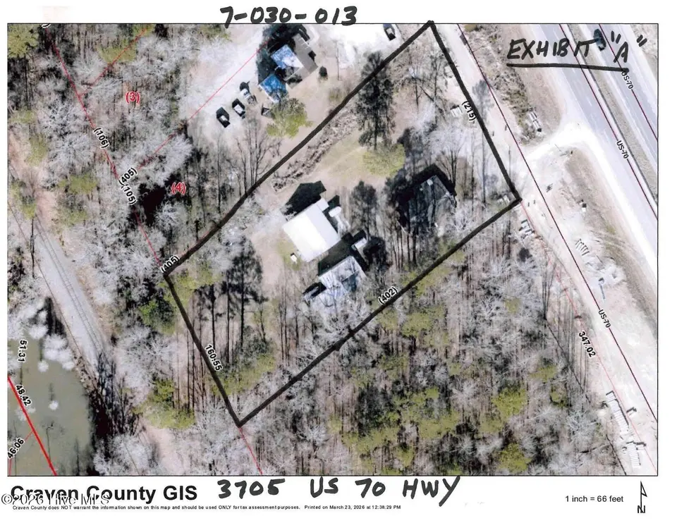3705 U.S. 70 Highway, New Bern, NC 28562 – photo 1 of 3: doc04083220260401091441_page-0001