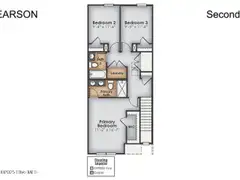 72 Cashmere Court Unit 12, Wilmington, NC 28411 — 3-bedroom townhome in Blake Farm, Wilmington, NC, photo 3 of 50: Pearson 1418 Second Floor-003-008-1280x9