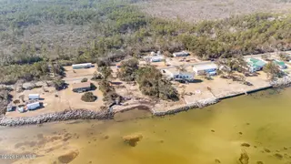 429 Lola Road, Cedar Island, NC 28520 – photo 4: Lot aerial View