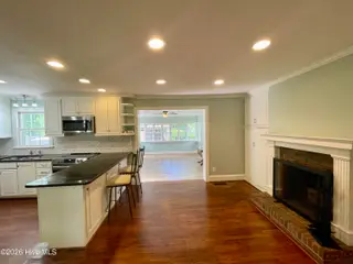 106 W Berkshire Road, Greenville, NC 27858 – photo 2: Kitchen/LR View From Front Door