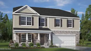 995 Misty Creek Drive, Aberdeen, NC 28315 – photo 1: Columbia C Rendering