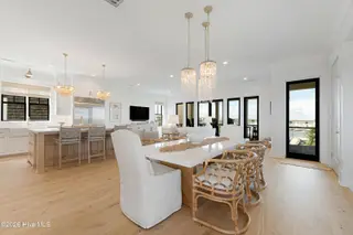 216 Radio Island Road, Morehead City, NC 28557 — 4-bedroom home in Tide Lines, Morehead City, NC, photo 13 of 56: Dining Area