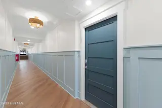 805 Mulberry Street Unit 114, Beaufort, NC 28516 — 1-bedroom condo in 805 Mulberry, Beaufort, NC, photo 12 of 25: Unit Entry Hallway Front Door