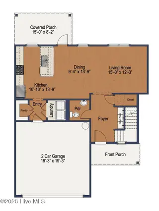 100 Carver Street 20, Carthage, NC 28327 – photo 2: CH Lot #20 First Floor