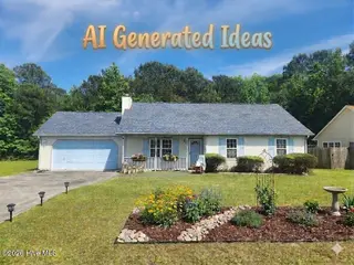 243 Parnell Road, Hubert, NC 28539 – photo 2: House Front AI Staged