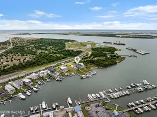 216 Radio Island Road, Morehead City, NC 28557 — 4-bedroom home in Tide Lines, Morehead City, NC, photo 3 of 56: Waterfront Custom Home w/ Dock