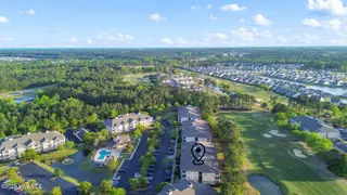 270 Woodlands Way Unit 2, Calabash, NC 28467 — 3-bedroom condo in Crow Creek, Calabash, NC, photo 2 of 38: Aerial Pin